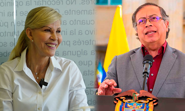 Dilian Francisca Toro pide a Gustavo Petro que no interfiera en la campaña